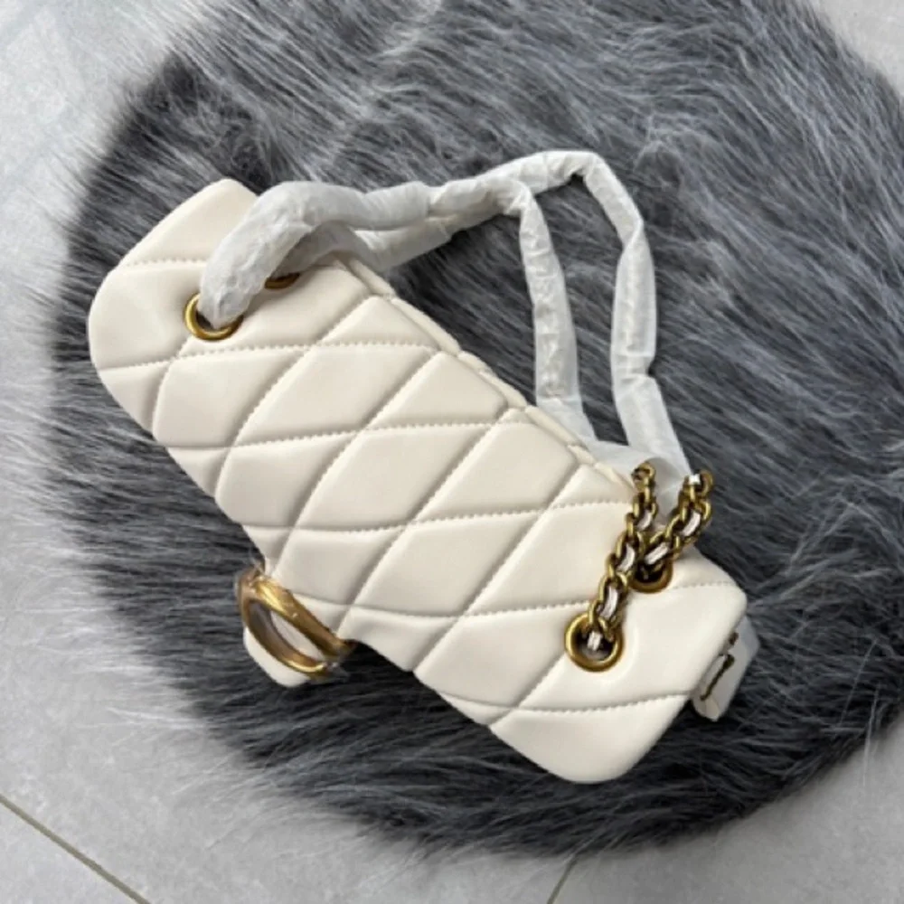 Coach white leather chain bag - Picture 11 of 12